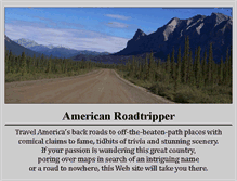 Tablet Screenshot of americanroadtripper.com